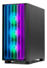 Gabinete Yeyian Gamer Mirage X Mid Atx, M-Atx, Itx, Hasta 9 Ventiladores  (YCF-EPMIR-X1)